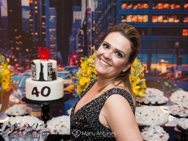 ANIVERSÁRIO ADULTO de Renata Zuccherato Diniz | 40 anos