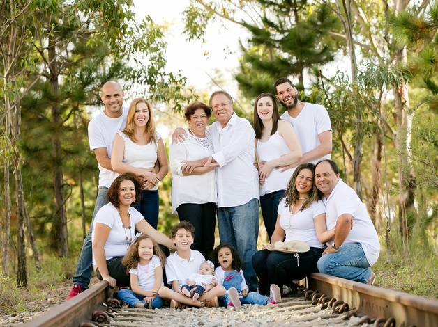FAMÍLIA de Retrato de Família