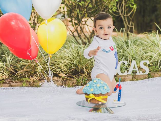 BEBÊ E CRIANÇA de Smash The Cake do Lucas