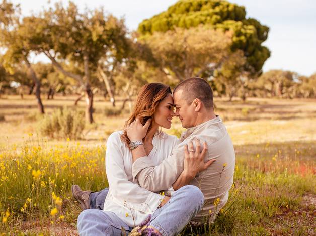 Casal  de Mônica e Manel