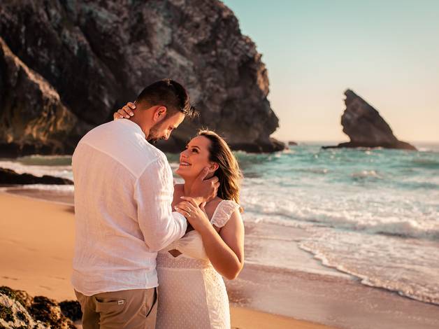 Casal  de Carol e Gabriel