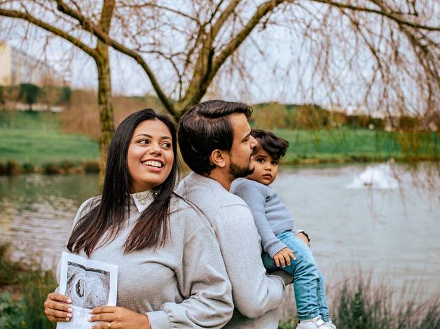 Gestante de À espera da Melina