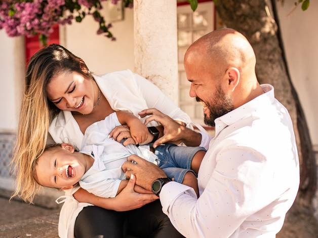 Família de Natália, Gabriel e Benjamin