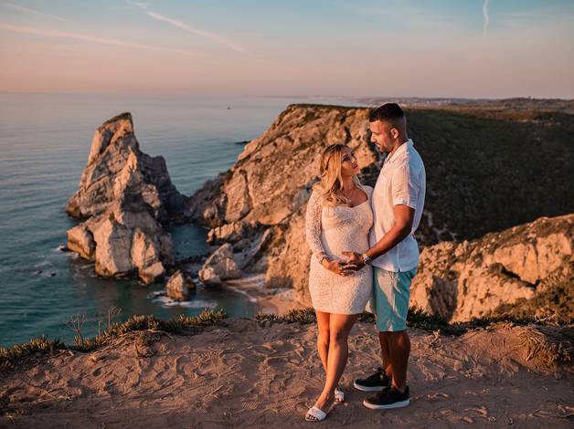 Gestante de À espera da Laura