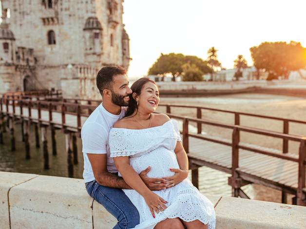 Gestante de À espera do Noah