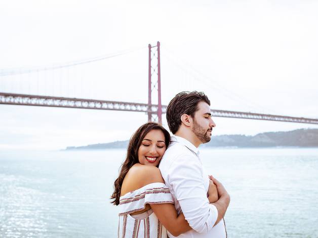 Casal  de Luana e João