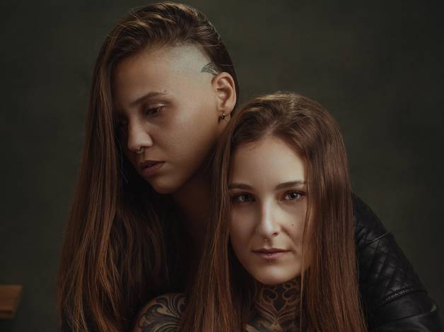 Ensaio - Fine Art de Studio Fine Art - Lillian e Glenda