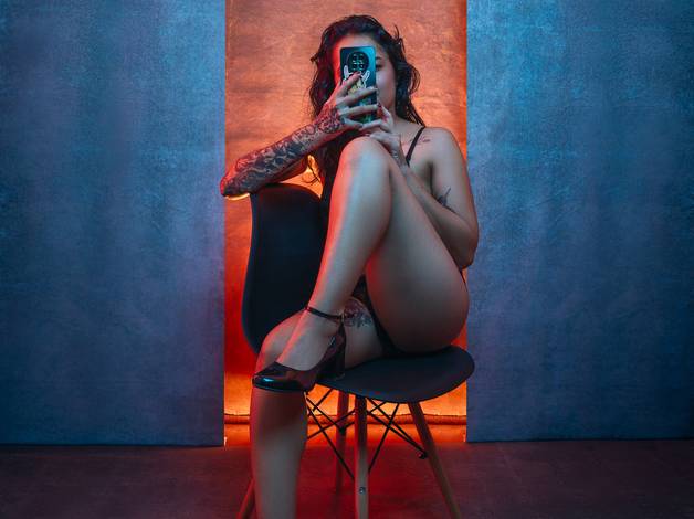 Ensaio Sensual de Studio Session - Akemy