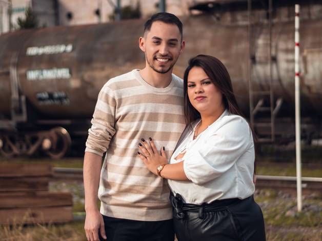 Ensaios  de Andressa x João 