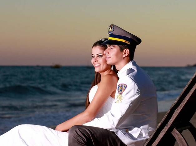 Trash the Dress de Júnia & César