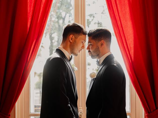 CASAMENTO de Gian e Luciano - Casamento civil