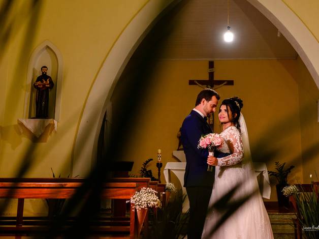 Casamento de Casamento no interior de Três de Maio