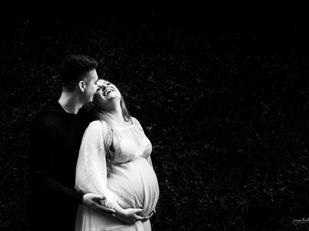 Gestante de Ensaio Externo de Gestante - Débora e Daniel
