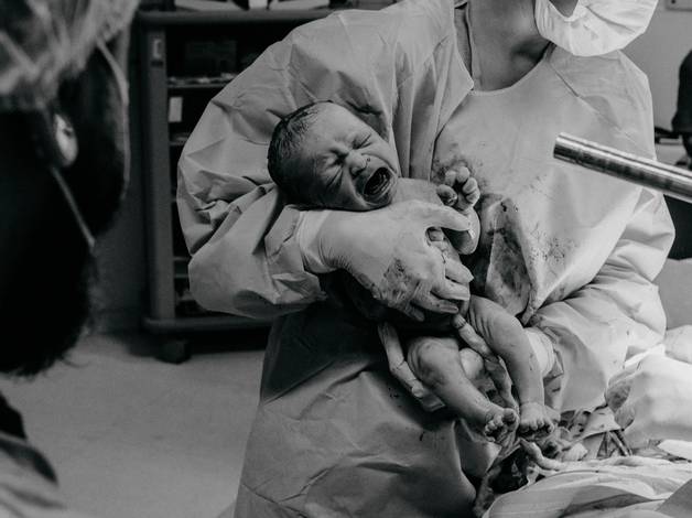 Parto de Carla e Nelson