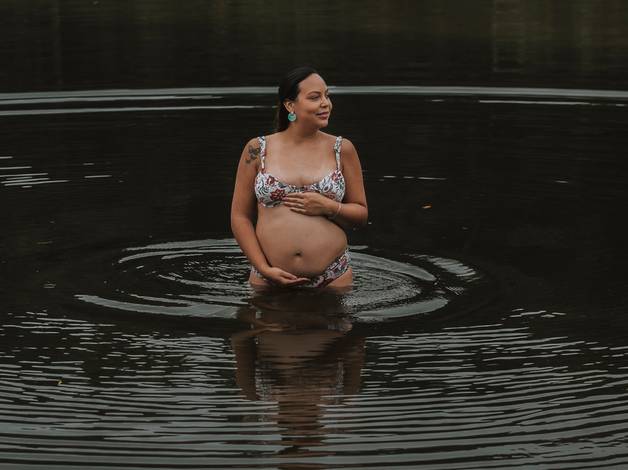 Gestante de Erika e Guilherme