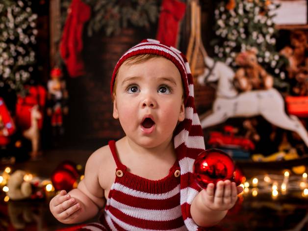 Acompanhamento de Mini sessão de natal - Joaquim