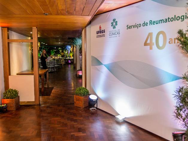 Festas /Formaturas de Jantar de 40 anos do Serviço de Reumatologia do Hospital de Clínicas