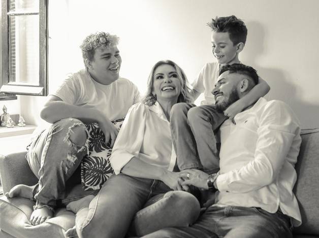 Ensaio de família de CONEXÕES 