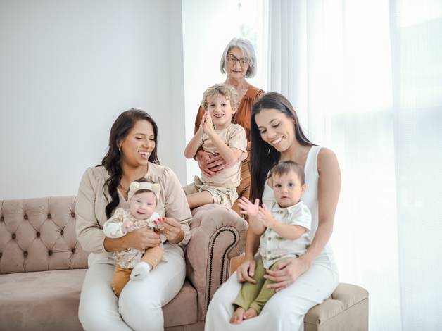 Ensaio de família de Família Callegaro