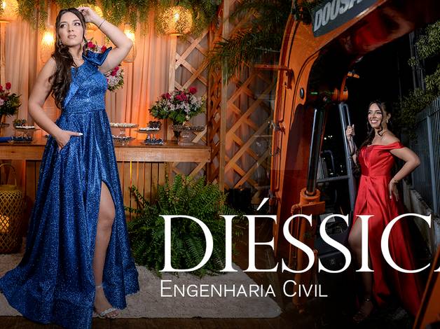 Formatura de Diéssica - Engenharia civil