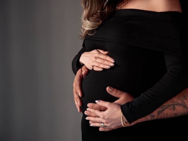 Ensaio Gestante de À ESPERA DO BENICIO