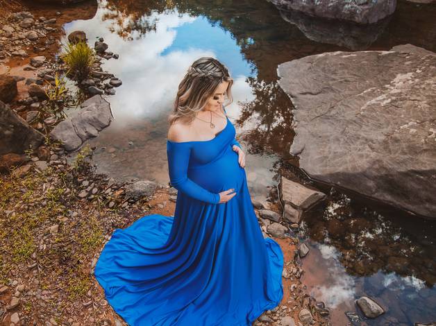 Ensaio Gestante de À Espera de Téo