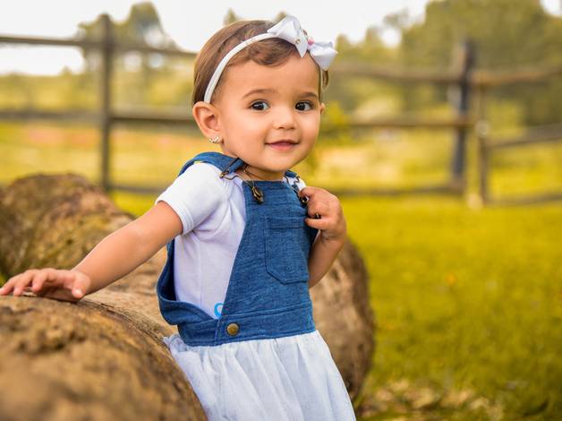 Infantil de Sophia - Bebê arco-íris