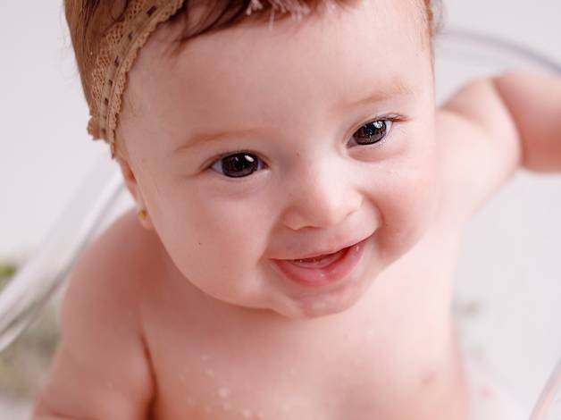 ACOMPANHAMENTO BEBÊ de ENSAIO KIDS - MILK BATH DA ANTONELLA