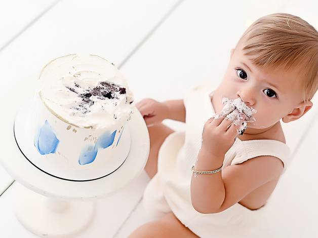 Smash the cake de João Lucas 1 ano