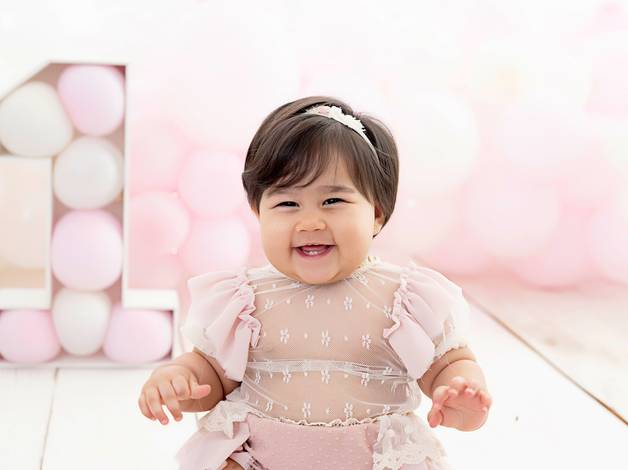 Smash the cake de Cecília 1 ano