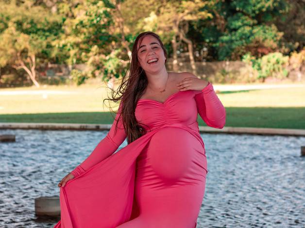 Ensaio Gestante de Iara Campina