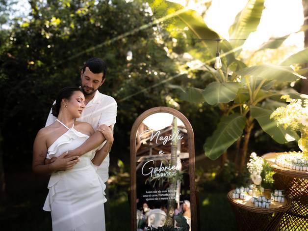 CASAMENTO de Nagilla e Gabriel