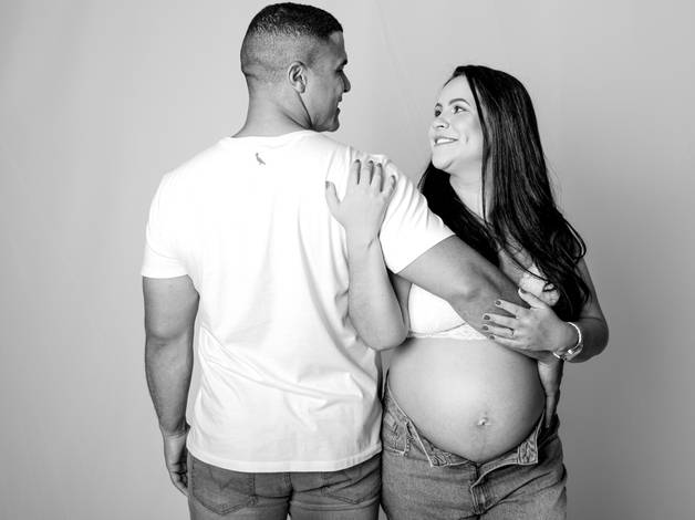 STUDIO de Ensaio de gestante - Renata