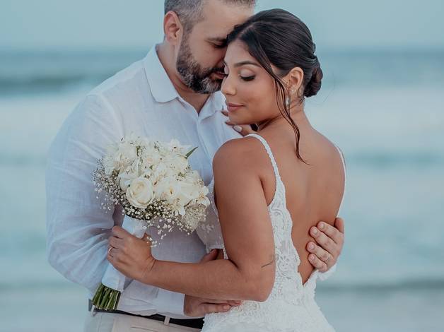 Casamentos de Nataly & Andrei – Um amor que encontrou seu lugar no mar