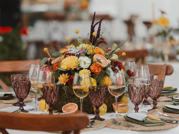 BODAS de Citrus Tropical Chic