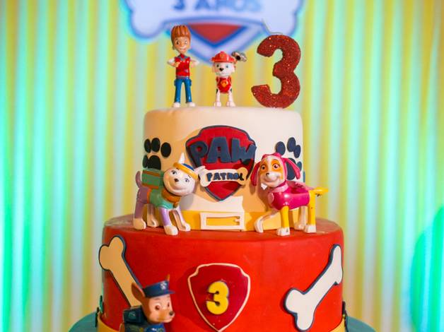 Aniversários de 03 anos Miguel