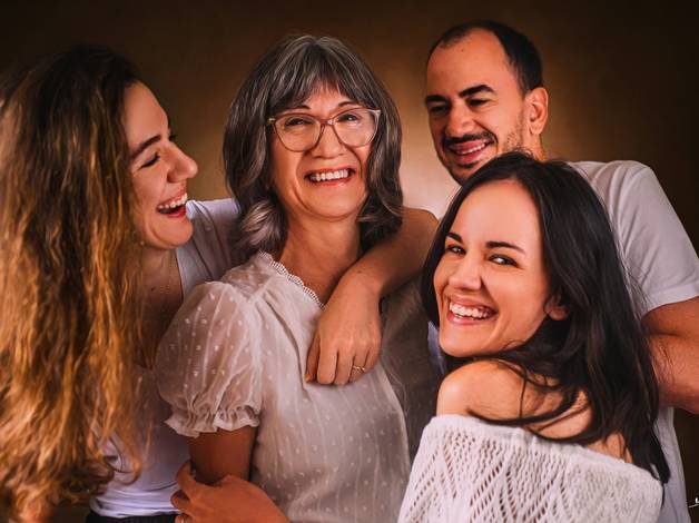 Família de Dia das Mães