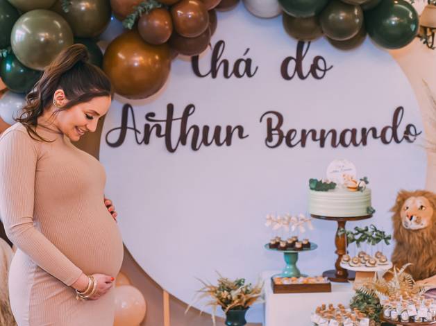 Gestante de Chá do Arthur Bernardo