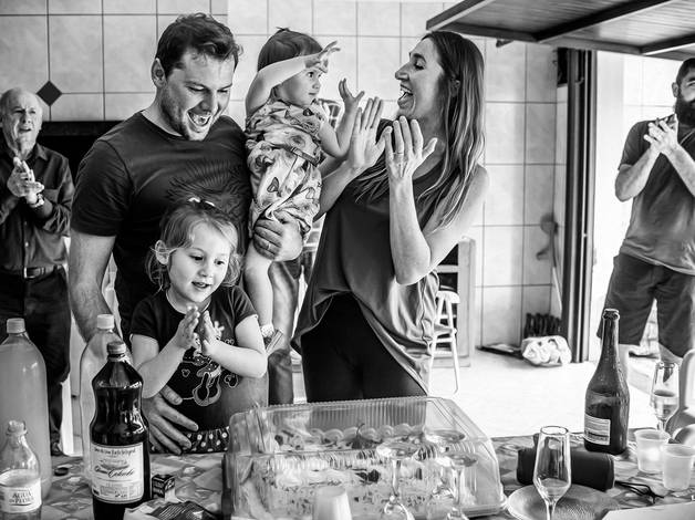 Família de Aniversário do Robson