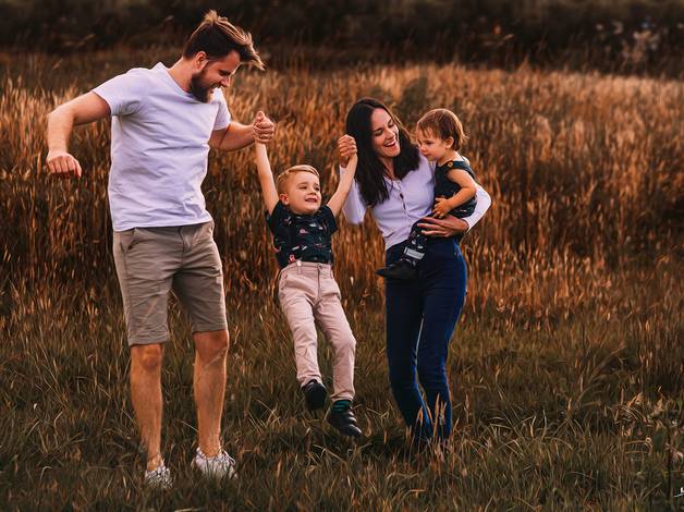 Família de Ensaio de Família – Laís, Martin, Sebastian e Liam