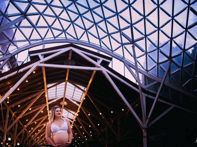 Gestante de À espera de Luísa – Janaína e Geraldo