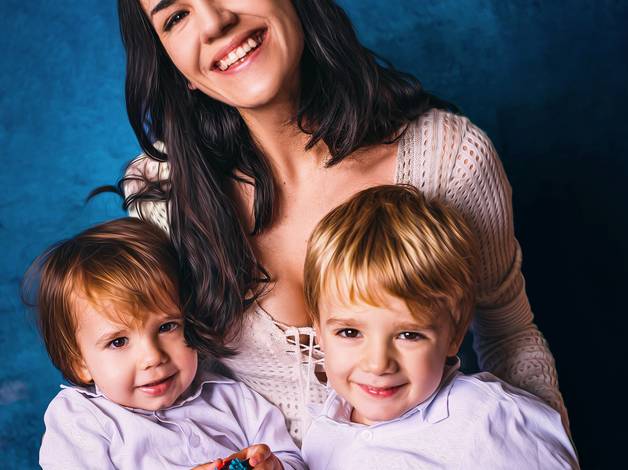 Família de Ensaio Dia das Mães - Laís