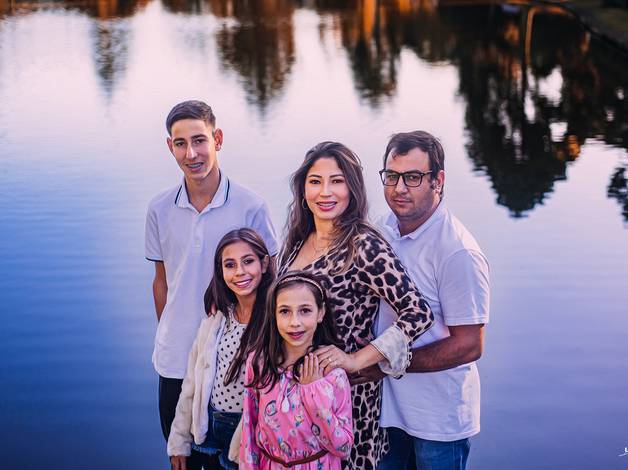 Família de Ensaio Família – Bárbara, Felipe, Eduardo, Giovana e Ana