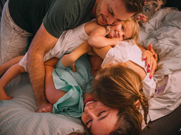 Família de Ensaio de Família – Franciele, Robson, Martina e Cecilia