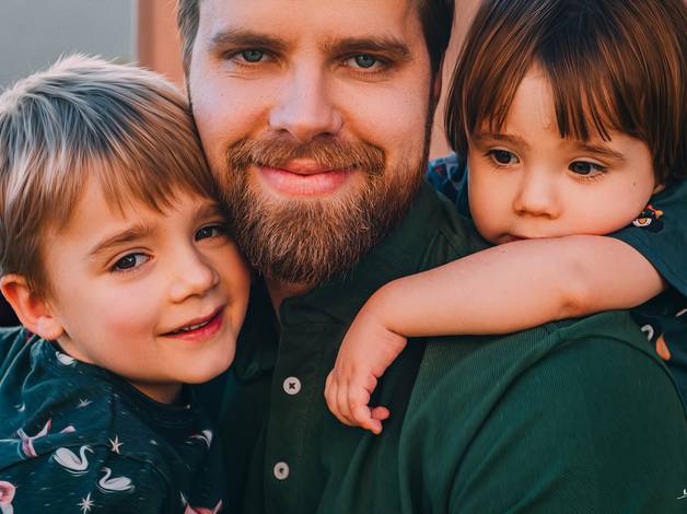 Família de Ensaio de Dia dos Pais – Martin