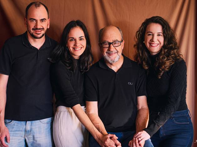 Família de Ensaio de dia dos Pais