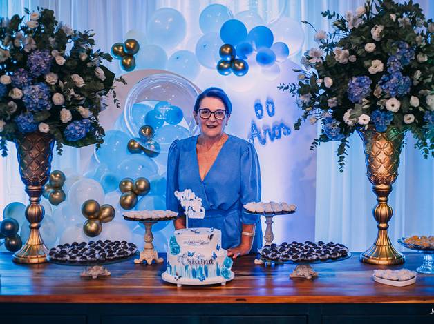 Aniversário de 60 anos Cristina
