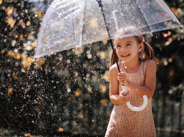 Infantil de Ensaio na ‘chuva’  - Clarice