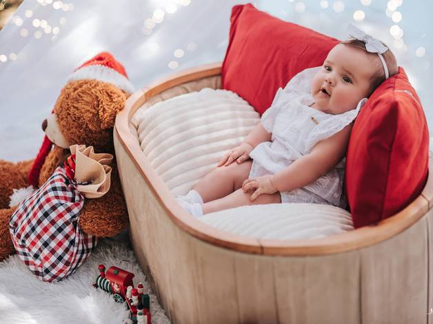 Infantil de Ensaio de Natal - Ísis