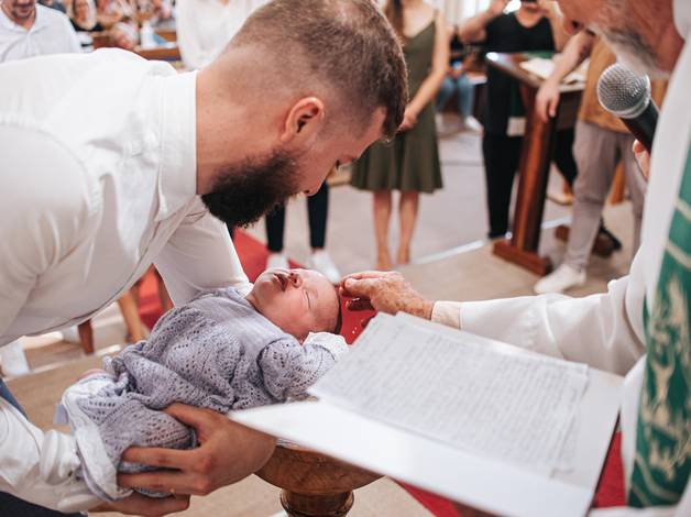 Infantil de Batizado da Carolina